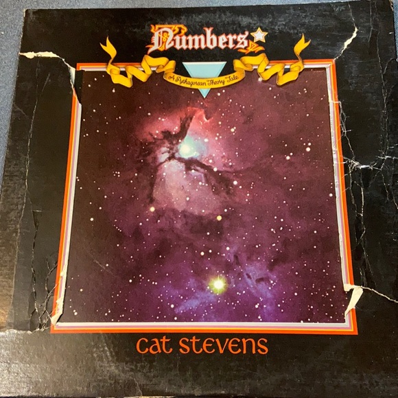 Vintage Cat Stevens Numbers Vinyl Album - Picture 1 of 8